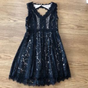 HeartLoom Black Lacey dress